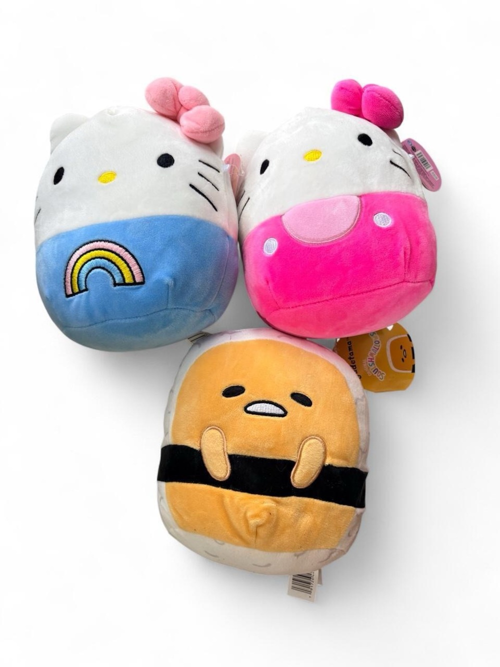 Sanrio Squishmallows Plush Bundle – 3 Piece, NWT
